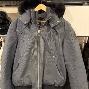 Mooseknuckle Bomber Jacket W/Fur Hood